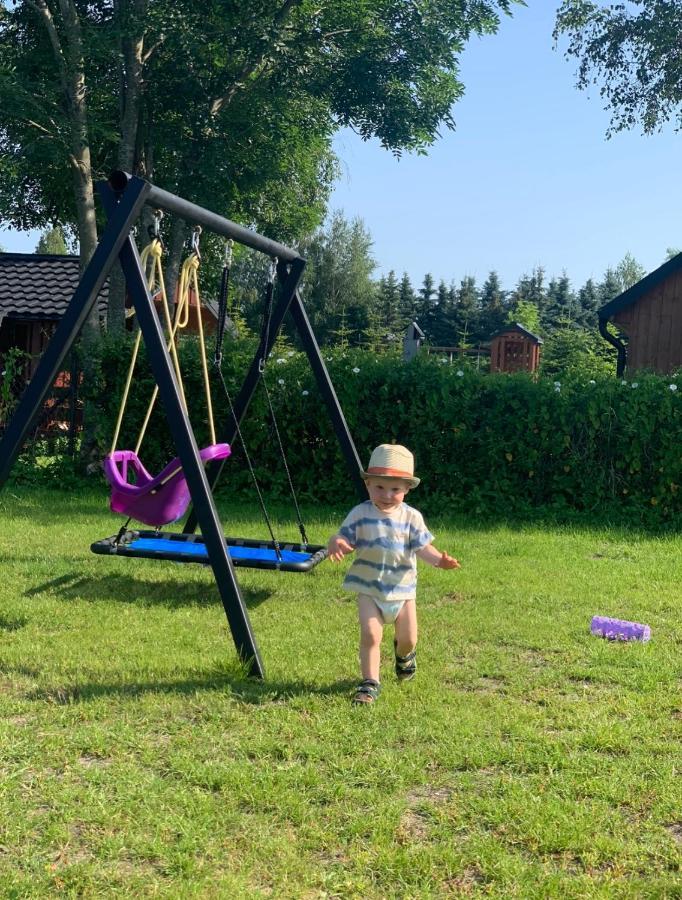 Na Jeziornej Domki Wypoczynkowe Zarnowska Esterno foto