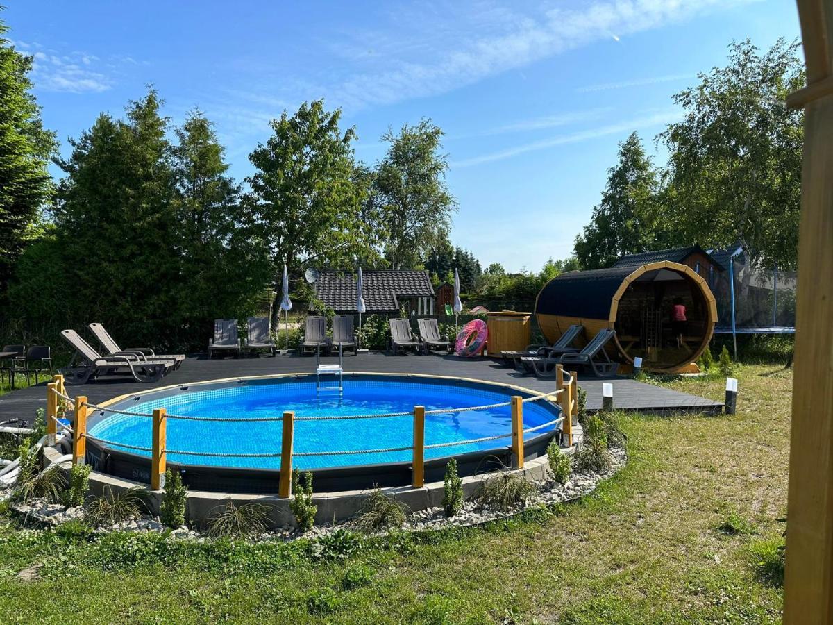 Na Jeziornej Domki Wypoczynkowe Zarnowska Esterno foto